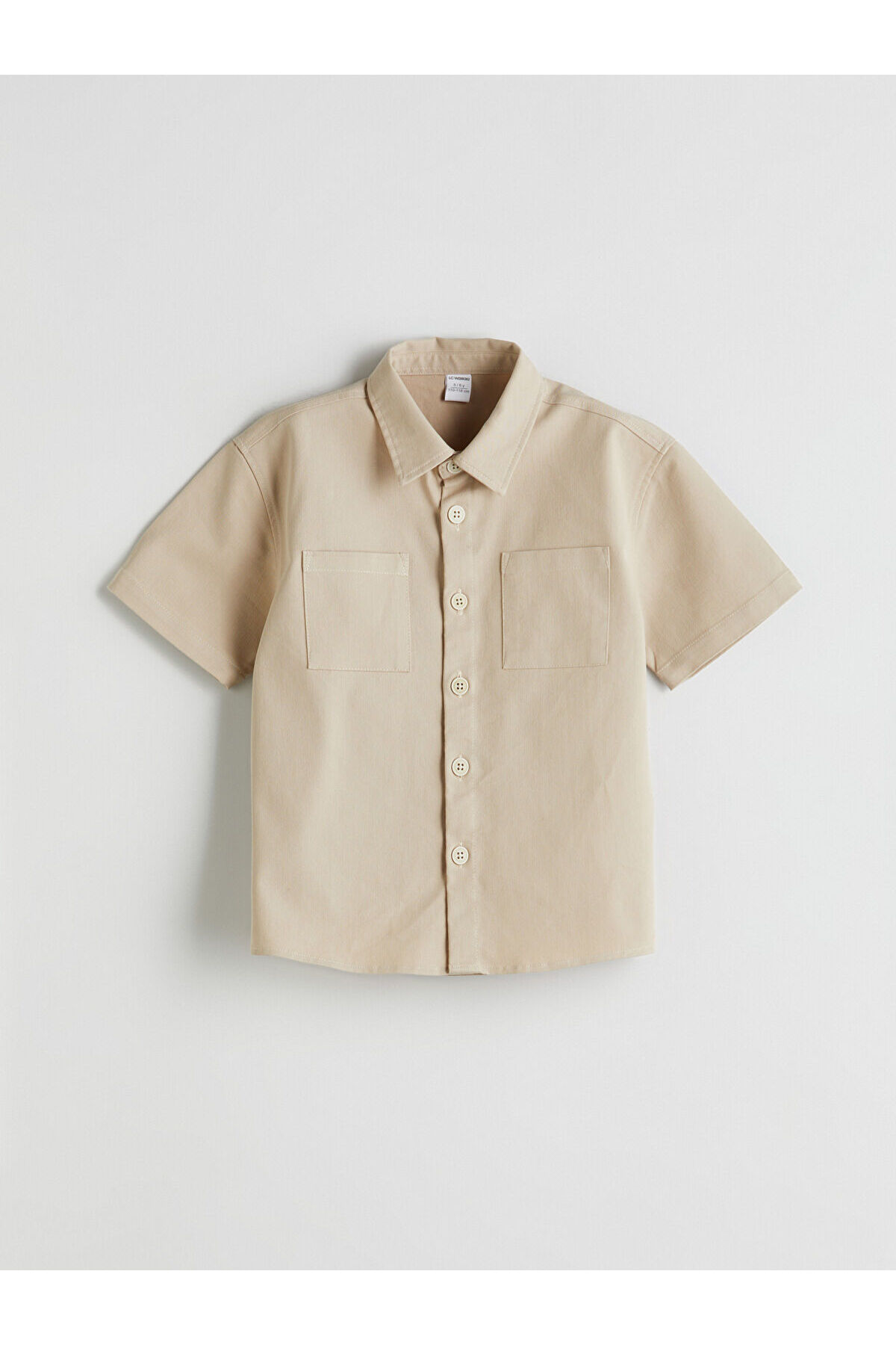 LC Waikiki Peak Yeni Sezon Kısa Kollu Baskılı Erkek Bebek Gömlek fotoğrafı 2 (önizleme)