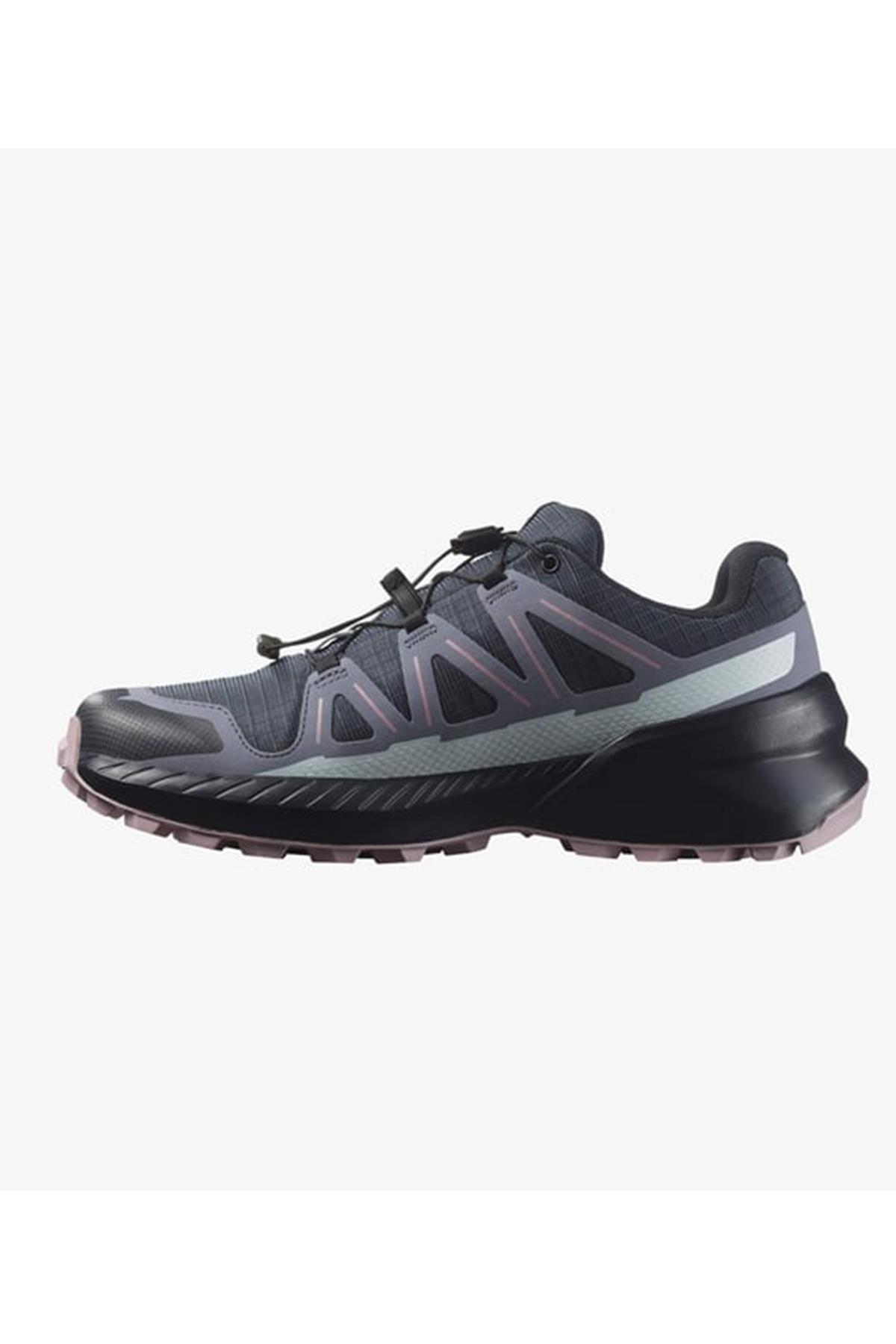 Salomon Speedcross Peak Gore-Tex W L477907 Kadın Koşu Ayakkabı - LACİVERT görsel 3