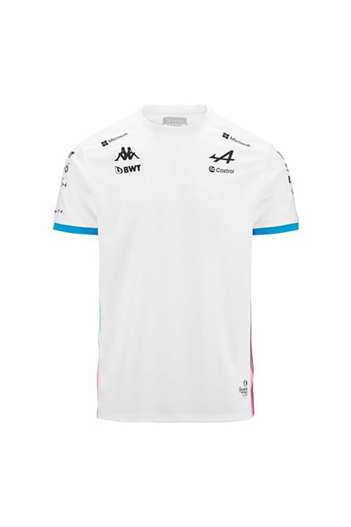 BWT Sponsor Logo Baskılı Racing Team T-shirt