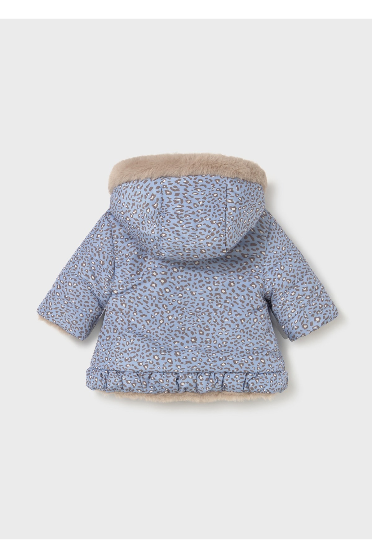 Mayoral Kız Bebek Çift Taraflı Peluş Mont 2404 fotoğrafı 4 (önizleme)