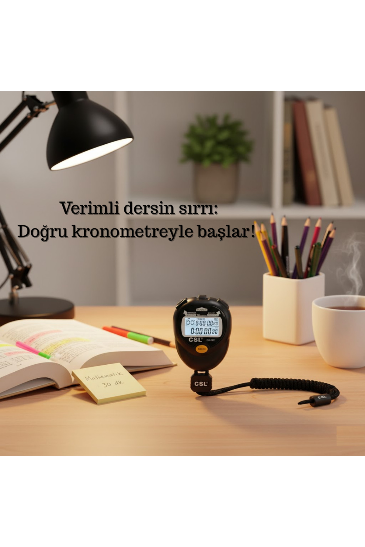 Art Tone KRONOMETRE SİYAH LÜKS SERİ TEKLİ KARTELA