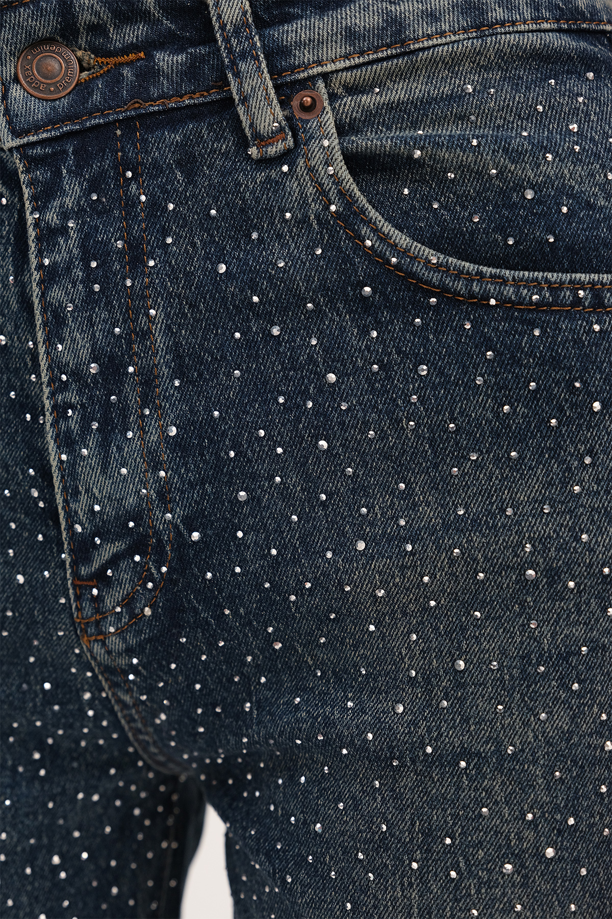 Addax  Taşlı Jean Pantolon PN247 - Görsel 3