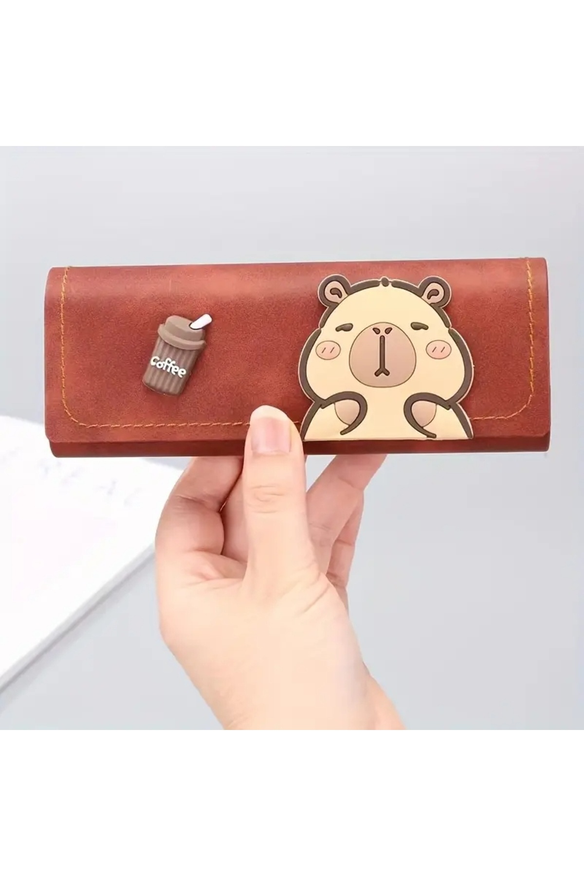 GlassySKY Kapibara (Capybara) Tamalı Gözlük Saklama Kutusu Gözlük Kabı