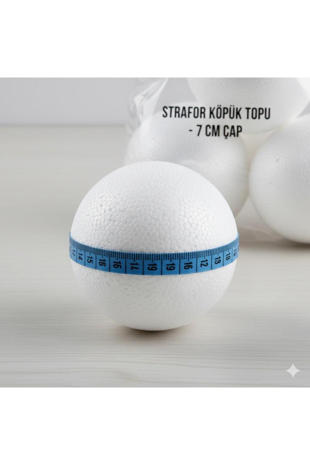 Genel Markalar 7 Cm Köpük Strafor Top 6 Adet BR-924 fotoğrafı 3 (önizleme)