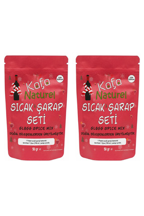 kafa naturel Sıcak Şarap Seti 50 Gr Lite Edition Mulled Wine Set - Glögg - Yı...