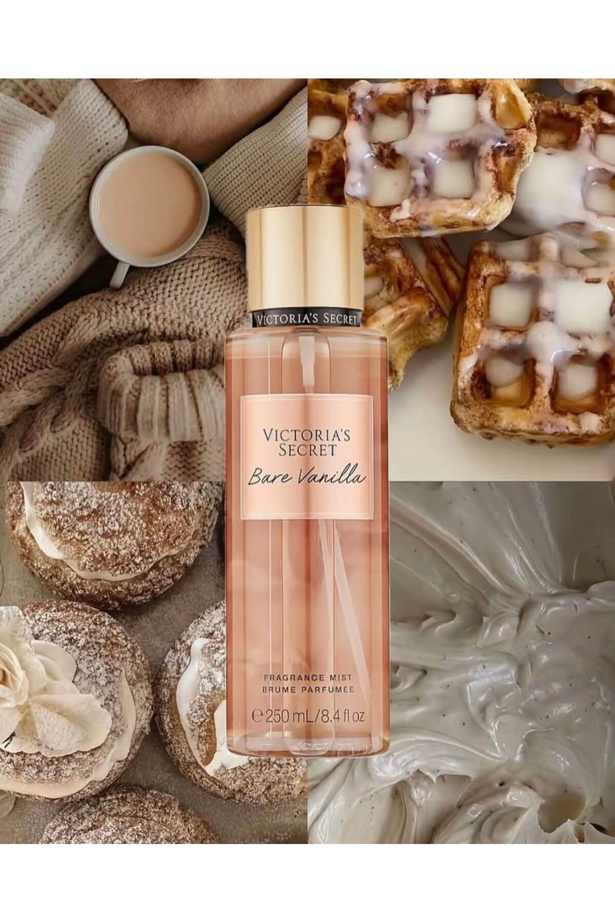 Lzy Bare Vanilla Body Mist 250 ml