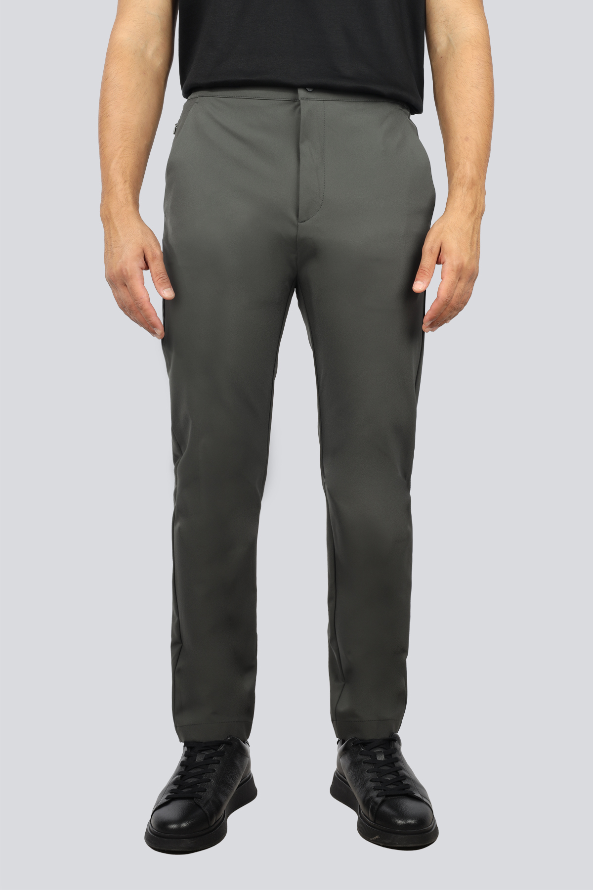 پال اند شارک شلوار مردانه سایز معمولی، کمر معمولی، دمپا گشاد، خاکی، کد ۱۵۳۱۴۰۹۱-۰۲۵