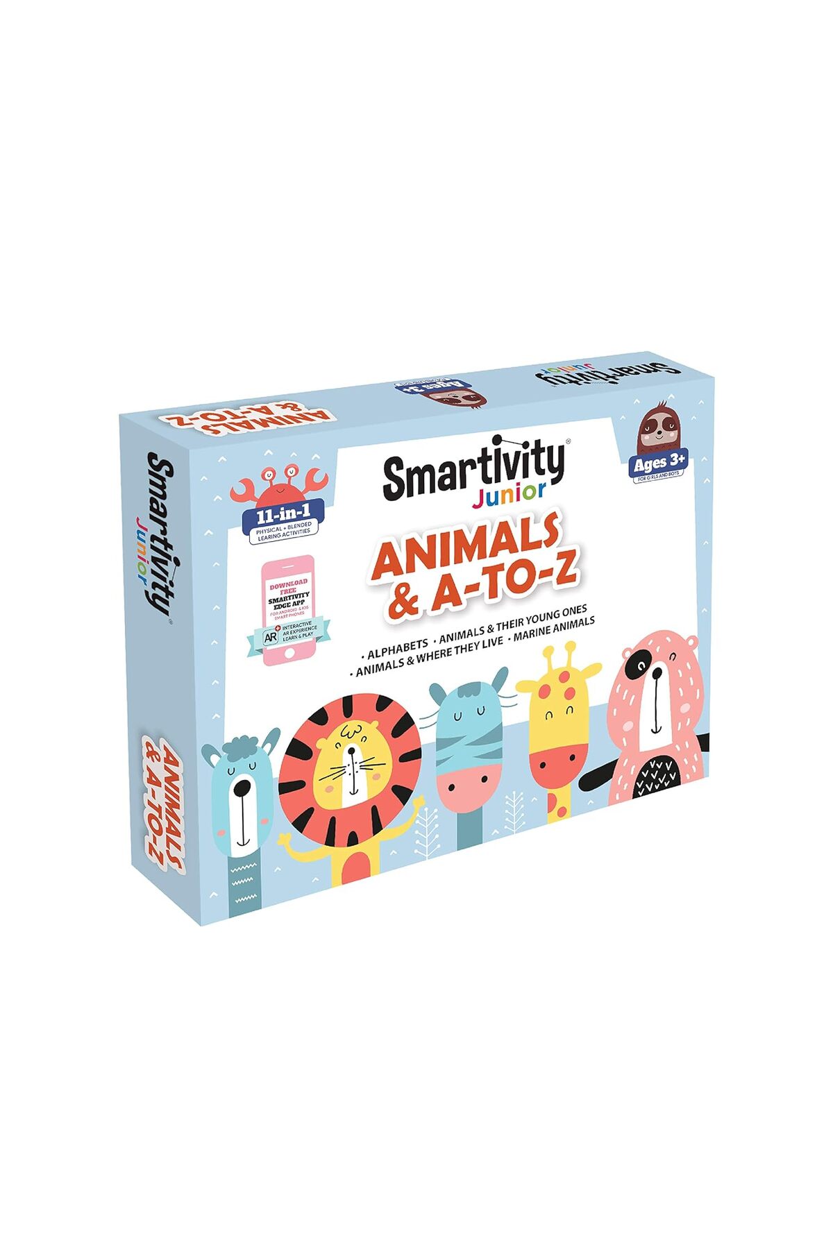 آموزش اسباب‌بازی هنری و کاردستی STEAM پیش‌دبستانی برای کودکان خردسال، از A تا Z، ۱۱ اینچ