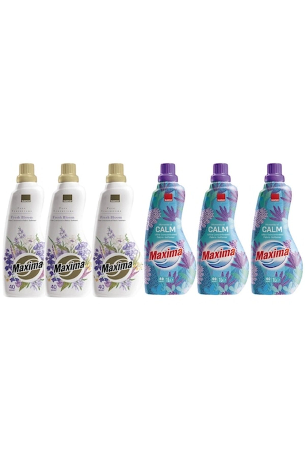 Sano Variety Set 6 x Components, 3 x Ultra Concentrated Fabric Softener 1L Ge...