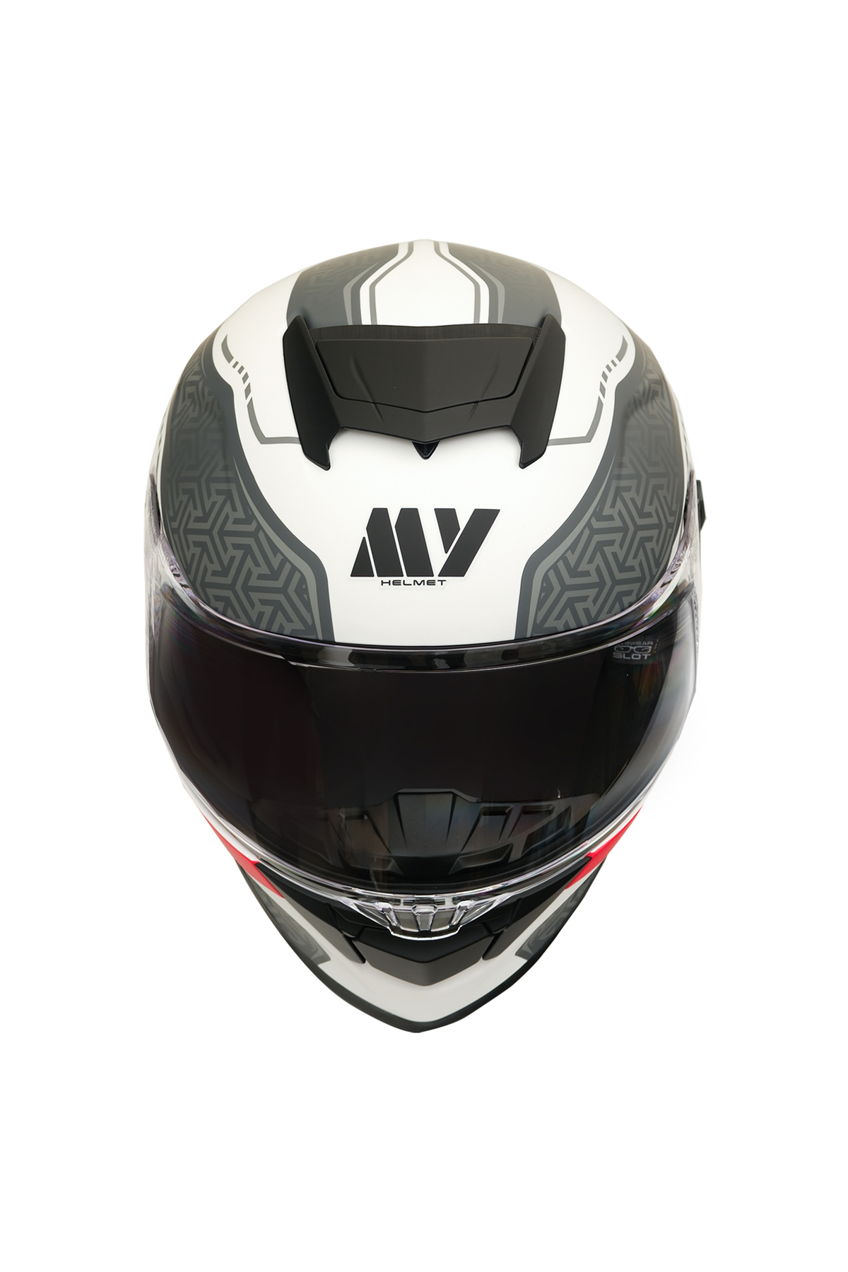 GP KOMPOZİT GP MY HELMET MKS001-WRG Yarış Spoiler Güneş Vizörlü