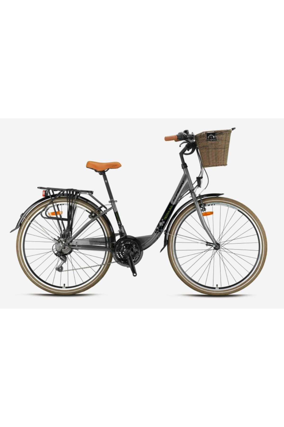 Kron TETRA 3.0 26 JANT BİSİKLET GRİ-KAHVERENGİ