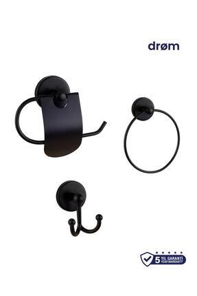 drom PRIM-A BLACK 3 PARÇA SET-SİYAH