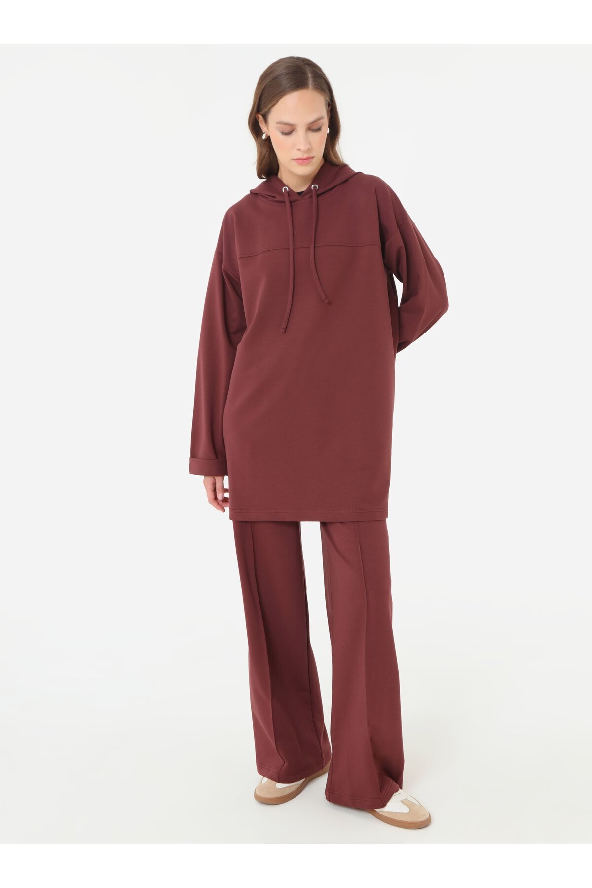 Benin Eşofman Takımı - Kızıl Kahve -