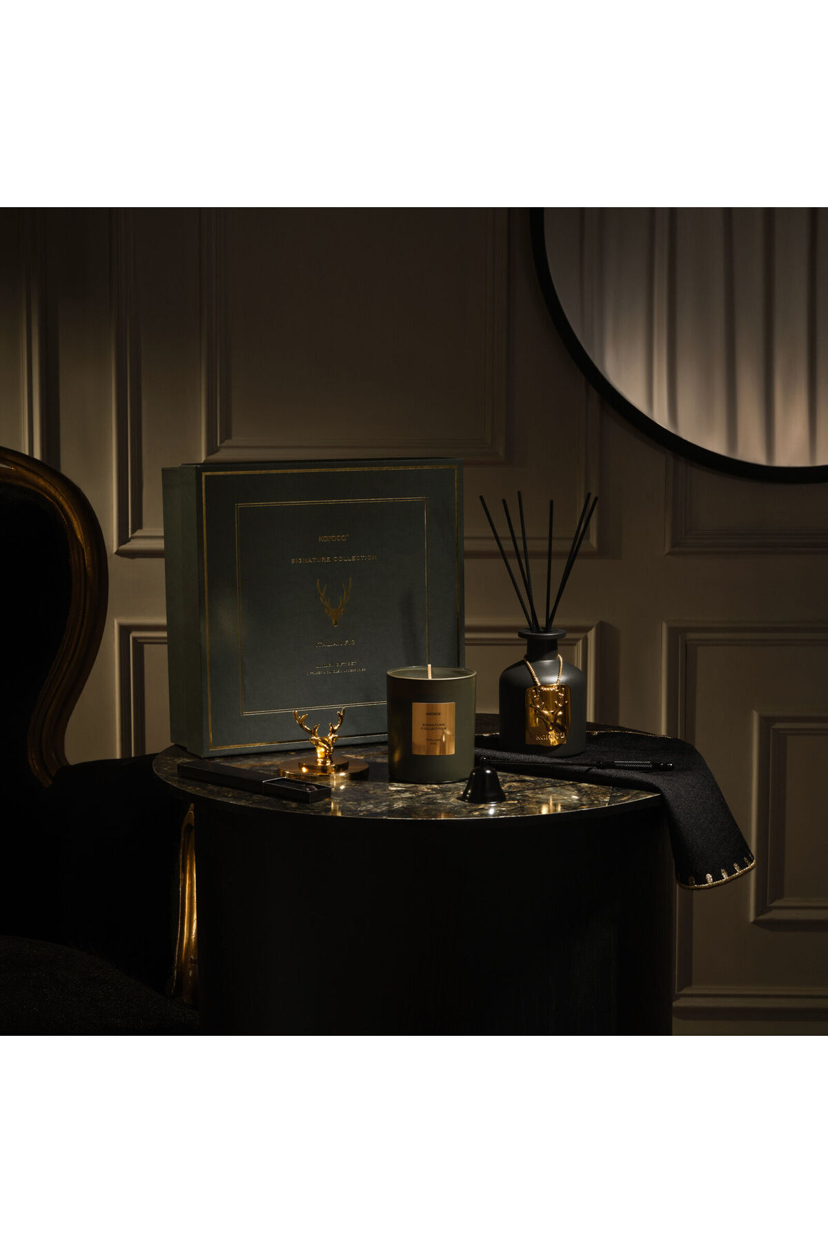 オーラマージュ　プレミアム限定セット Karaca Home Karaca Signature Collection Reed Mum ve Oda Kokusu