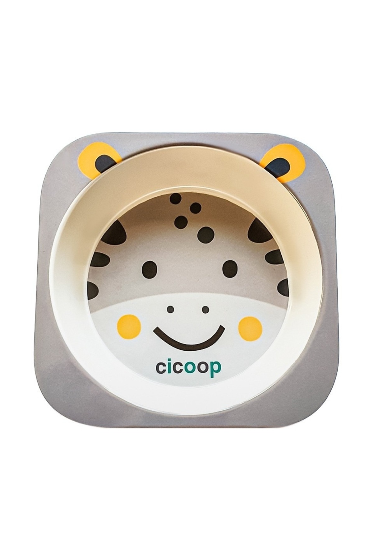 Jusso Cicoop Bebek Mama Tabağı 2'li Set Zürafa fotoğrafı 5 (önizleme)