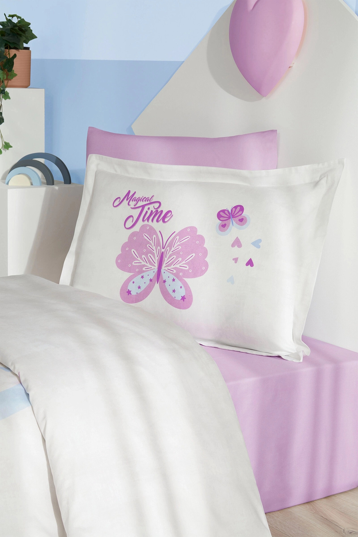 Özdilek Magical Time Tek Kişilik Lastikli Çarşaf Nevresim Takımı fotoğrafı 3 (önizleme)