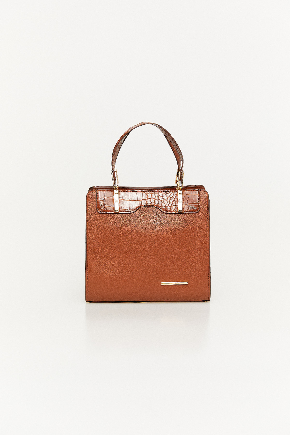 کیف دوشی چرمی با محفظه زیپ‌دار Setrms