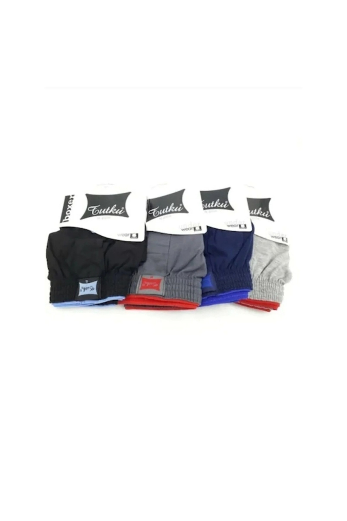 erkek penye düz boxer