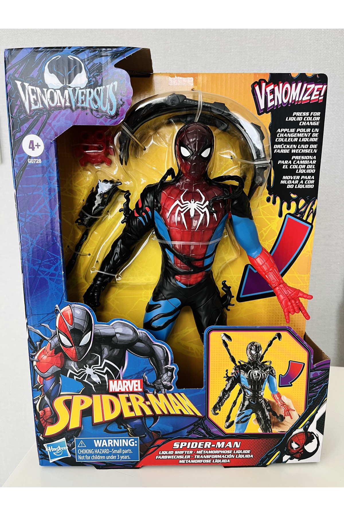 zeynepin atolyesi Spider-Man Venom Versus Liquid Shifter Figür