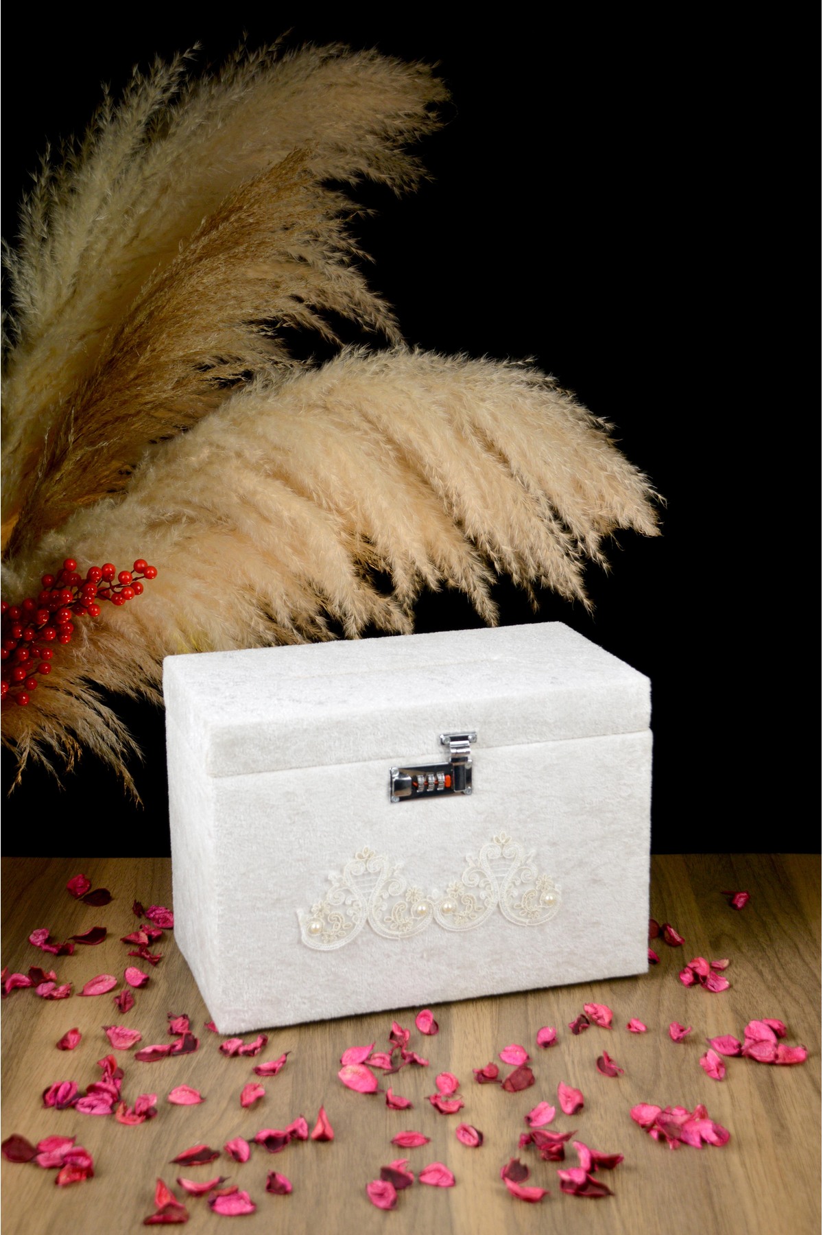 Jewelry / Envelope Chest Encrypted Locked - Dowry Engagement Promise Wedding Chest Dowry