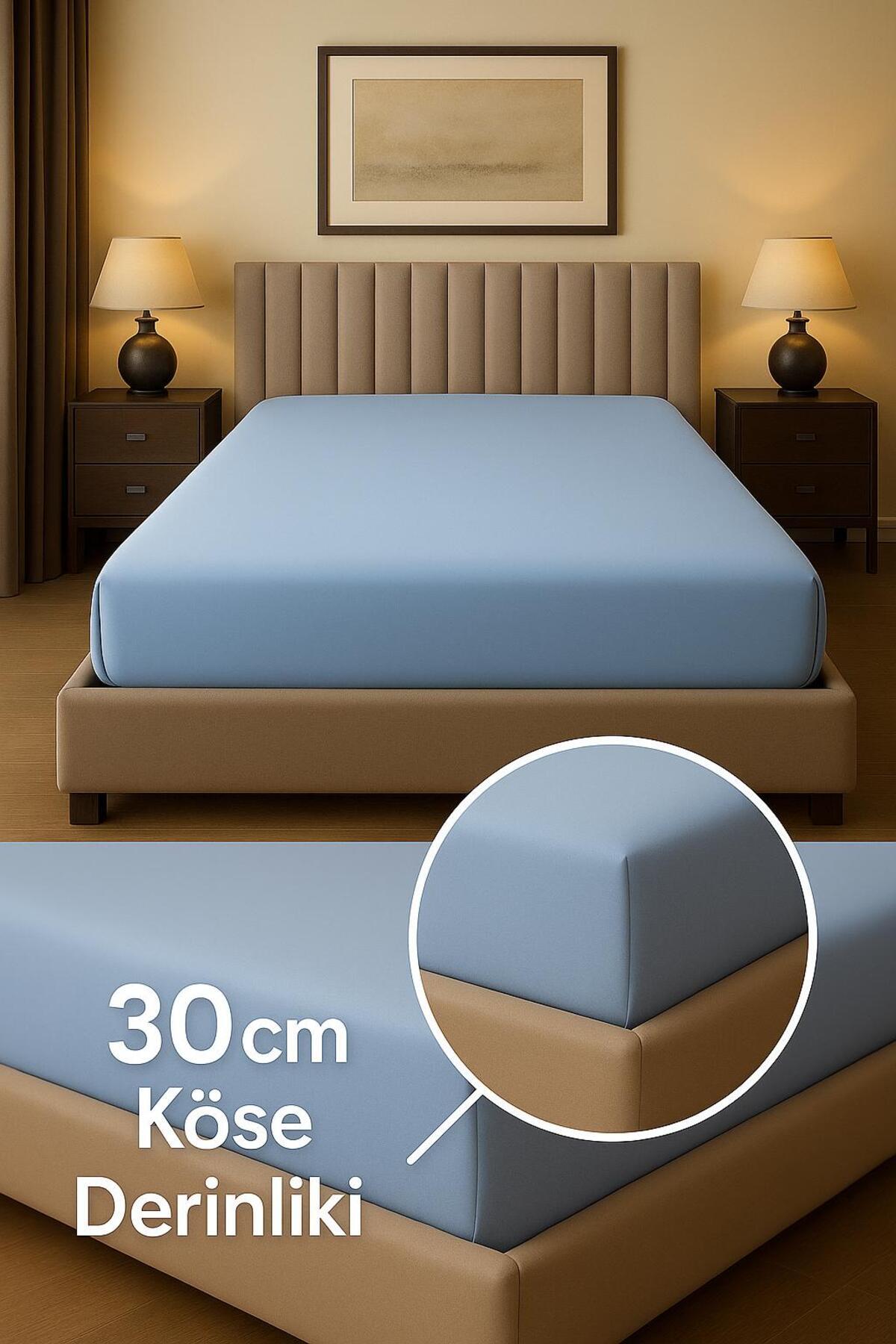 ANİSAHOME LASTİKLİ ÇARŞAF 200x200+30cm(dubble boy)