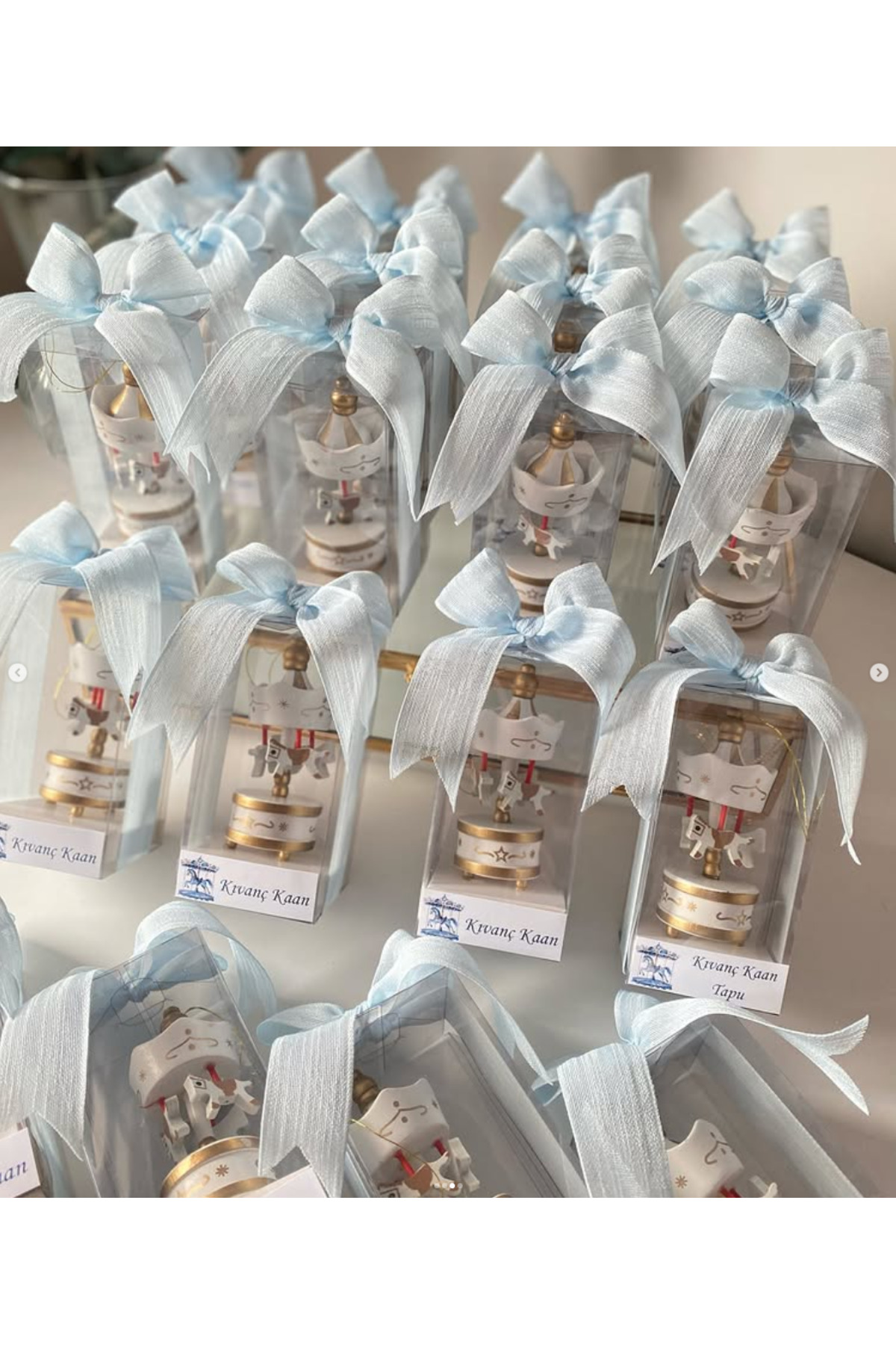 3DLuxeDekor Hediyelik Atlı Karınca 10 ADET Doğum Hediyeliği, Mevlüd Hediyeliği, Doğum Günü Hediyeliği fotoğrafı 3 (önizleme)