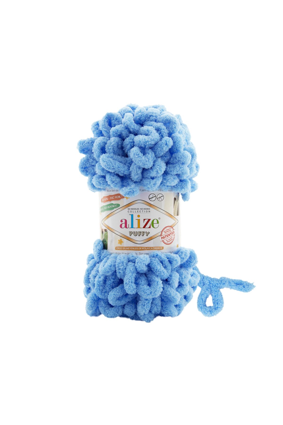 5 x Alize Puffy 112 Blue