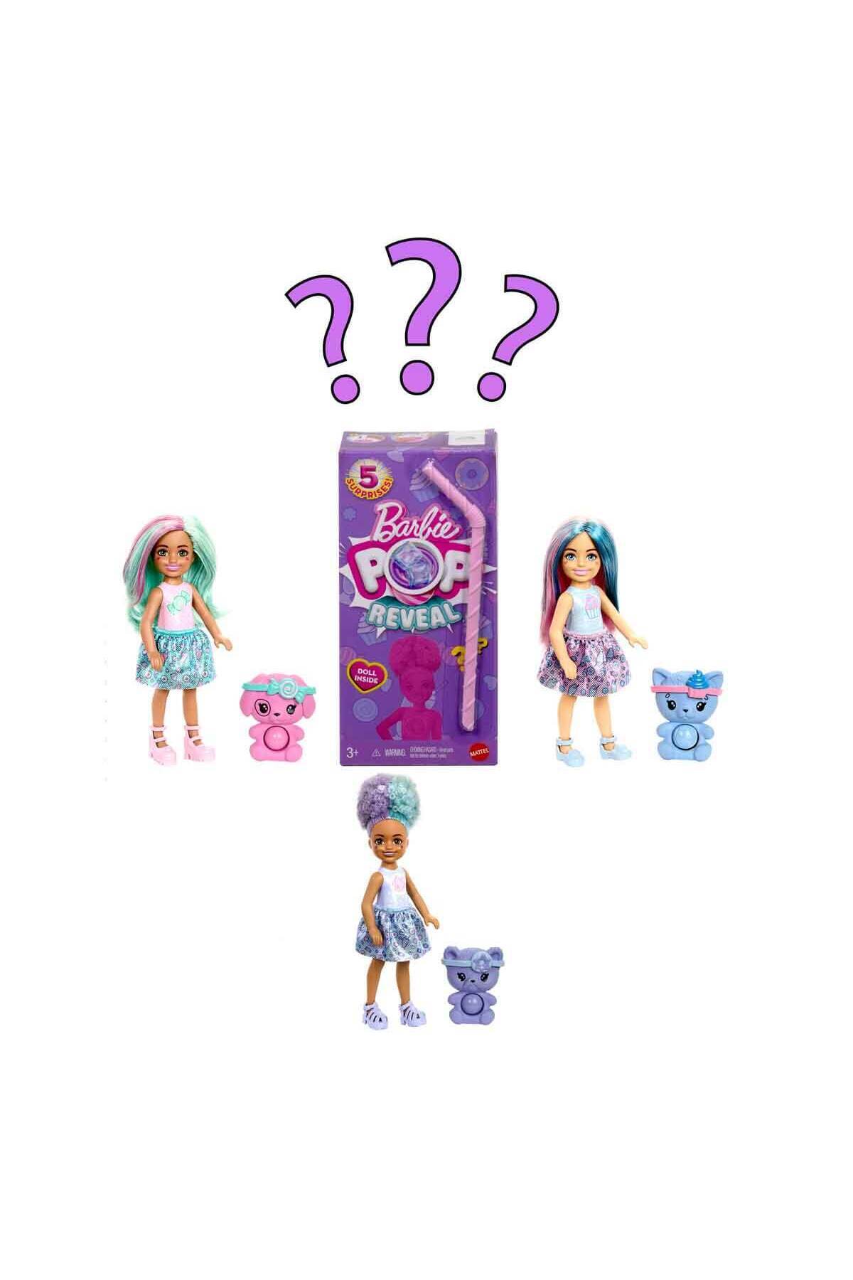 Barbie Chelsea POP Reveal Atıştırmalık Serisi Sürpriz Paket JFY01