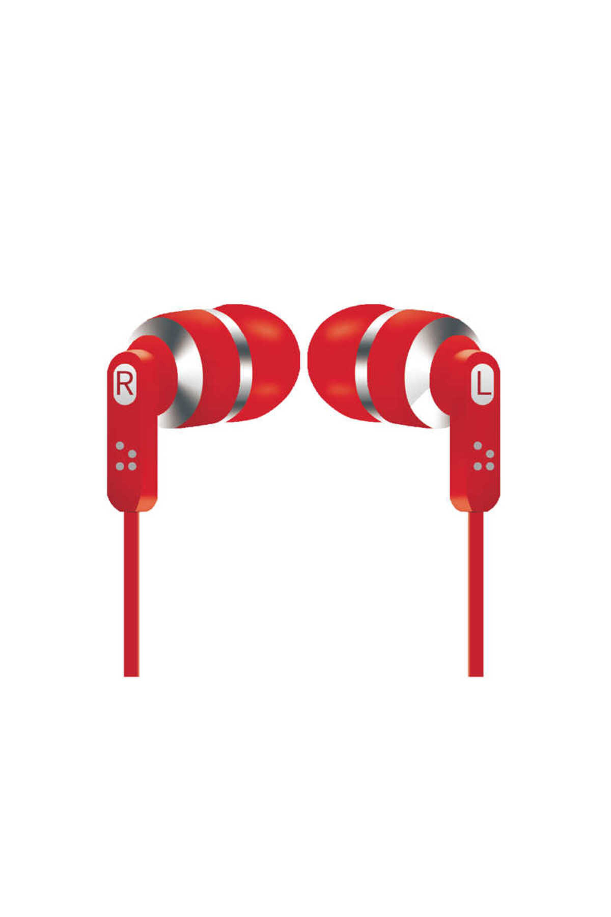Zore ER02 3.5mm Kulaklık - Kırmızı