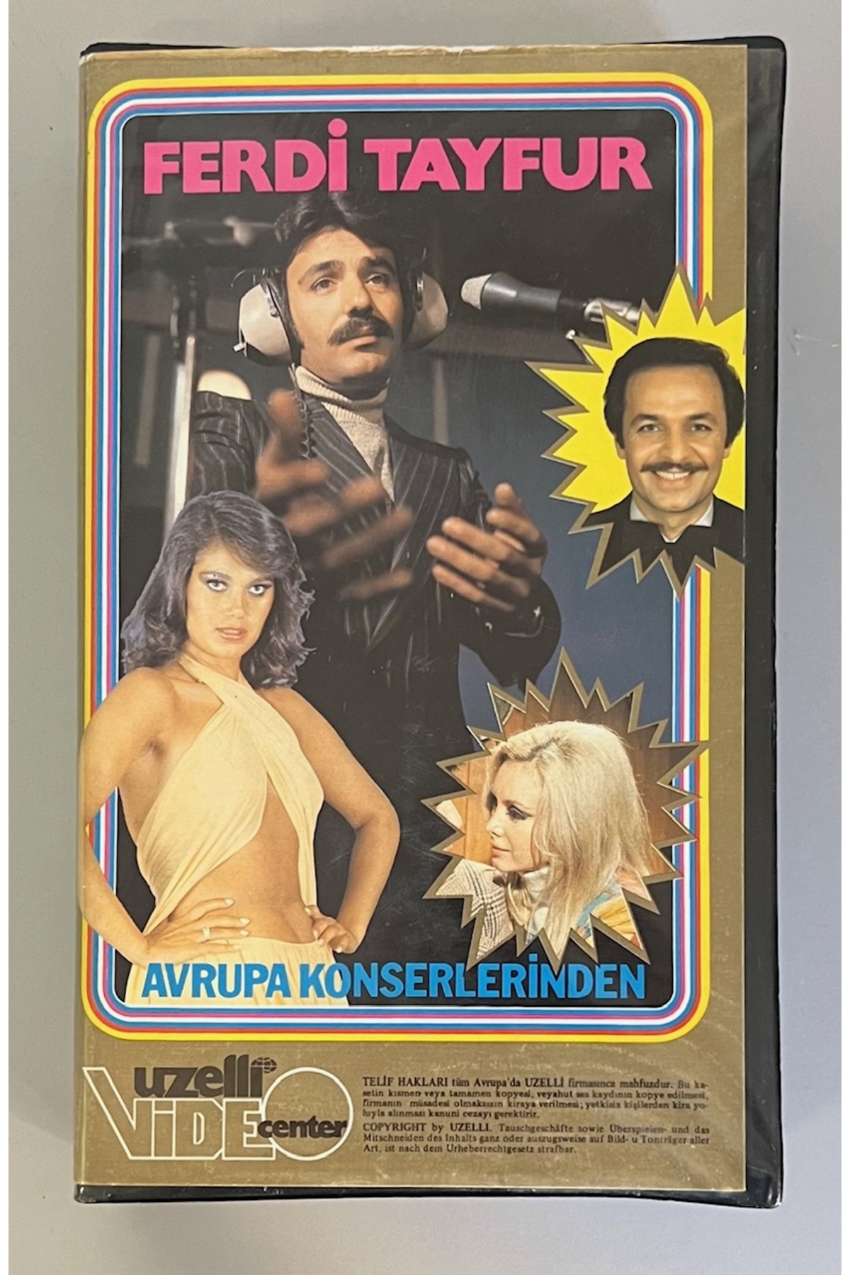 1986年・1985年　さぶ　24冊セット Uzelli Müzik Ferdi Tayfur Avrupa Konserlerinden Uzelli Vhs Kaset