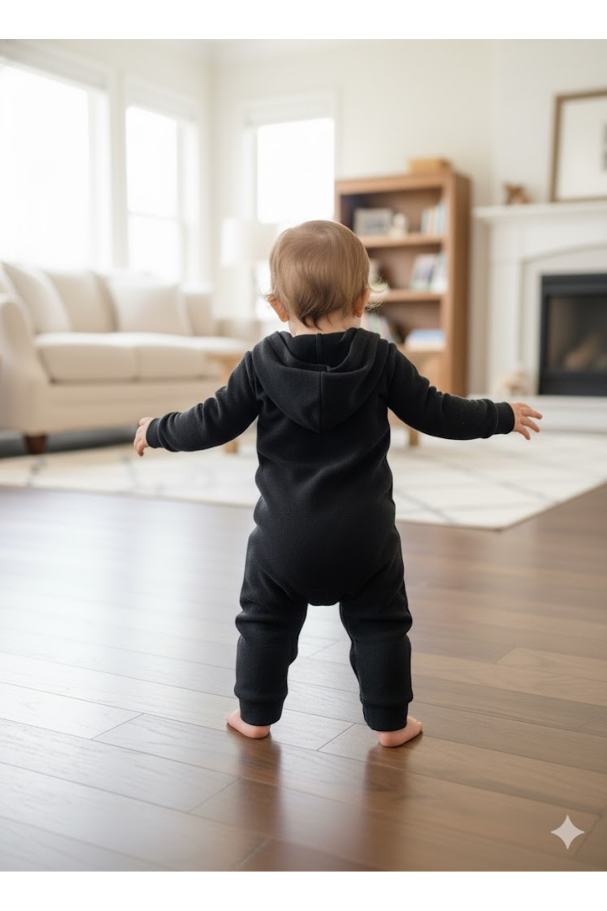 U.S. Polo Assn. U.S.POLO ERKEK BEBEK POLAR PATİKSİZ TULUM fotoğrafı 4 (önizleme)