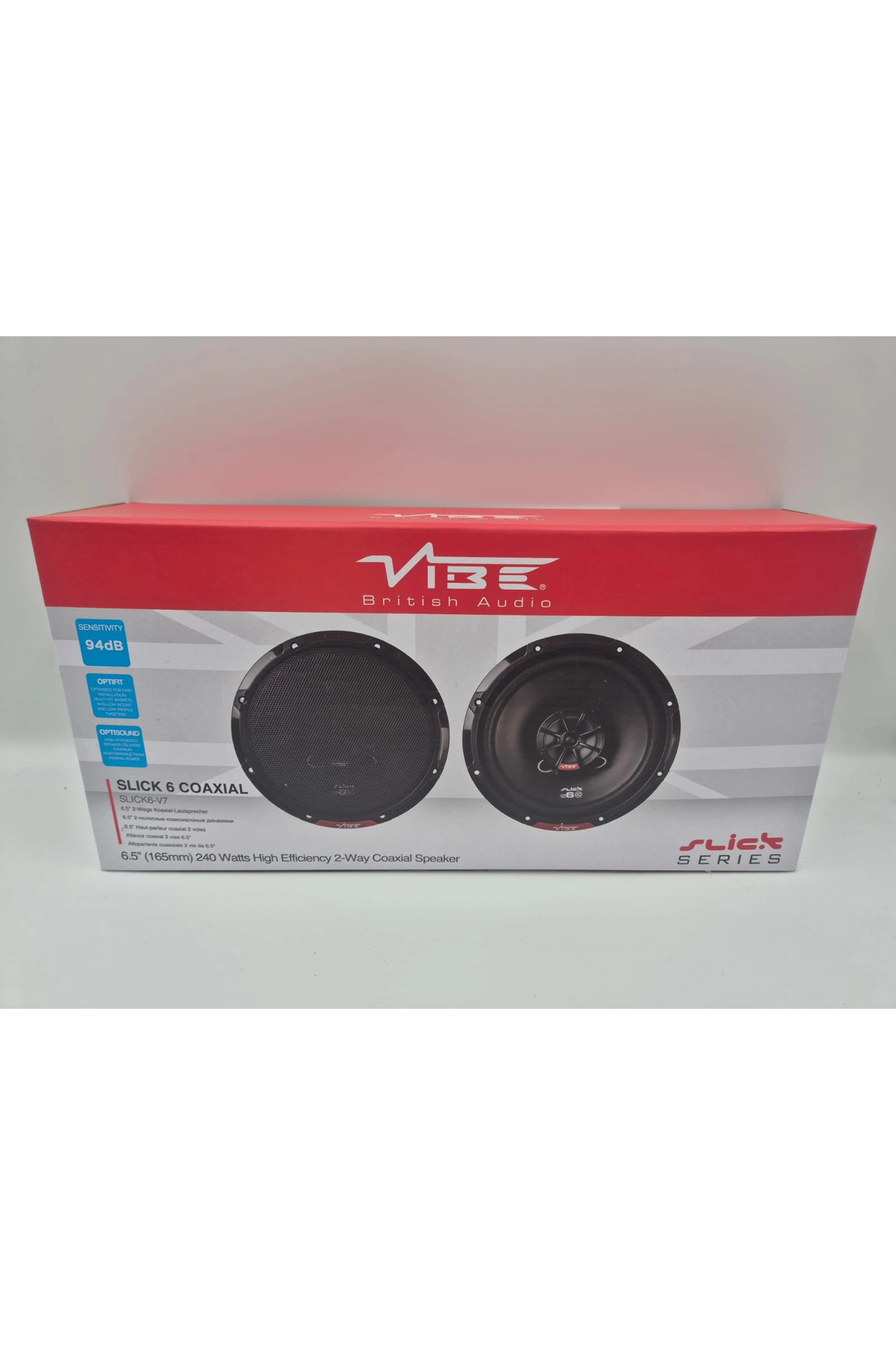 VİBE 16cm Hoparlör – Slick6-V7 240w 80RMS - Tweeterli , 16 cm