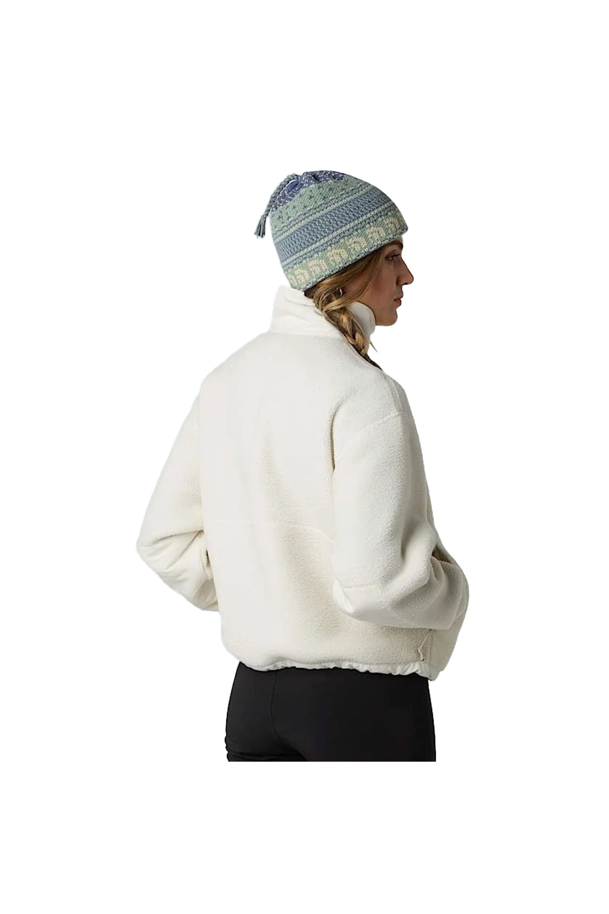 THE NORTH FACE Yumiori Off Peak Full-Zip Kadın Mavi Outdoor Polar NF0A8EUZE1I1 görsel 2