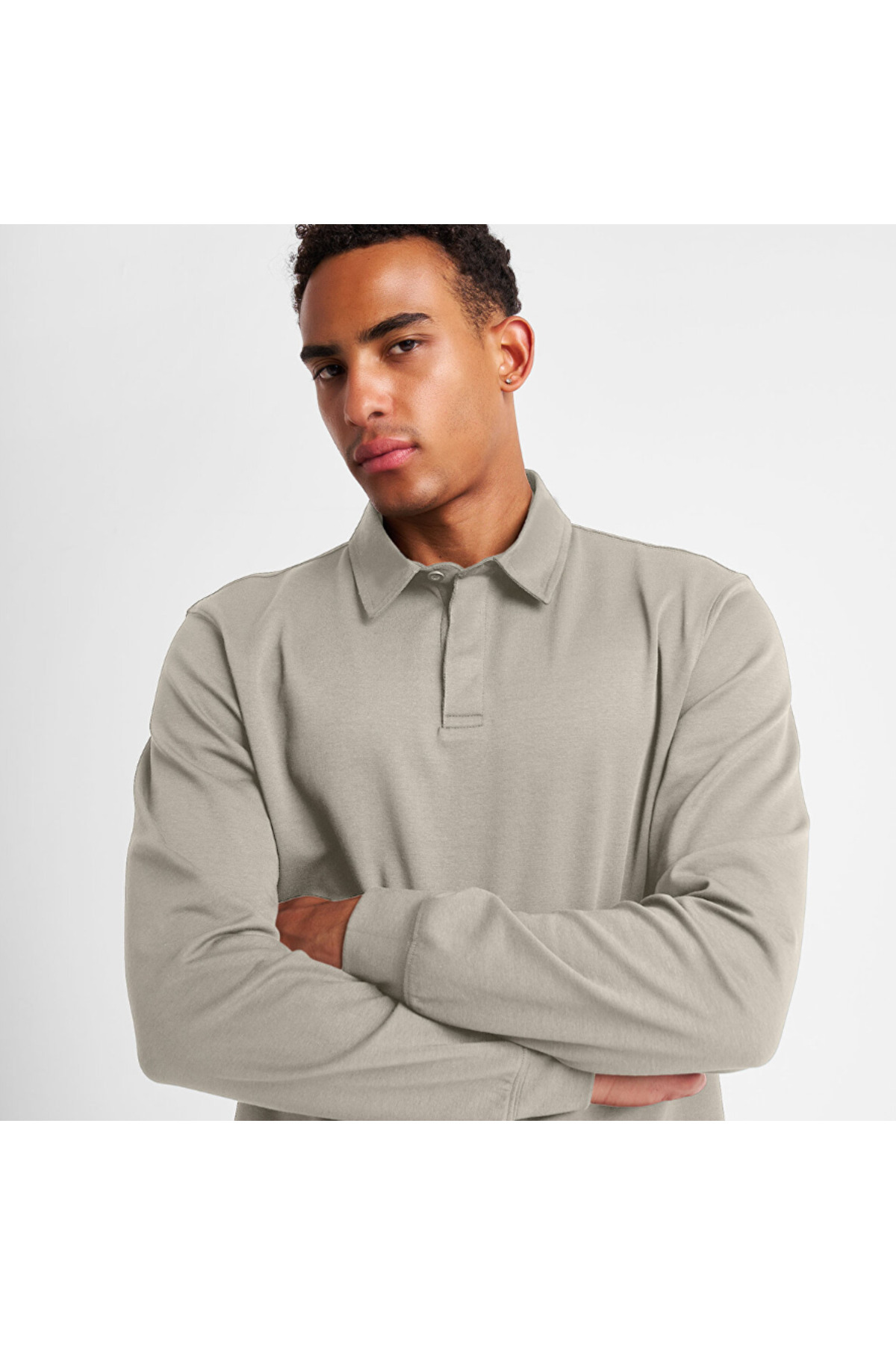 Lescon 25S-1262-25N UZUN KOL POLO YAKA TSHIRT görsel 4