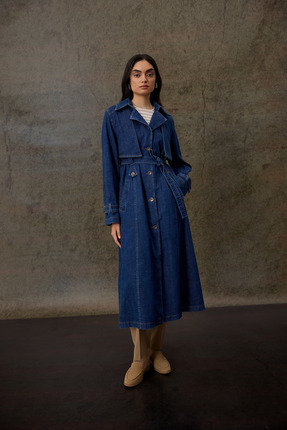 Garzia Kemerli Cepli Trençkot