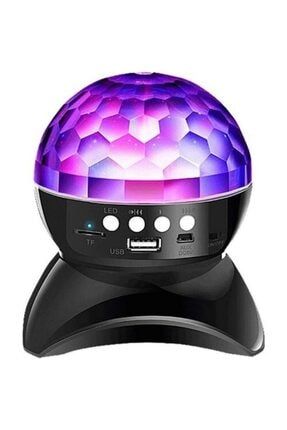 L740 Led Işıklı Disko Topu Şarjlı Bluetooth Hoparlör Tavan Işık Yansıtma box01