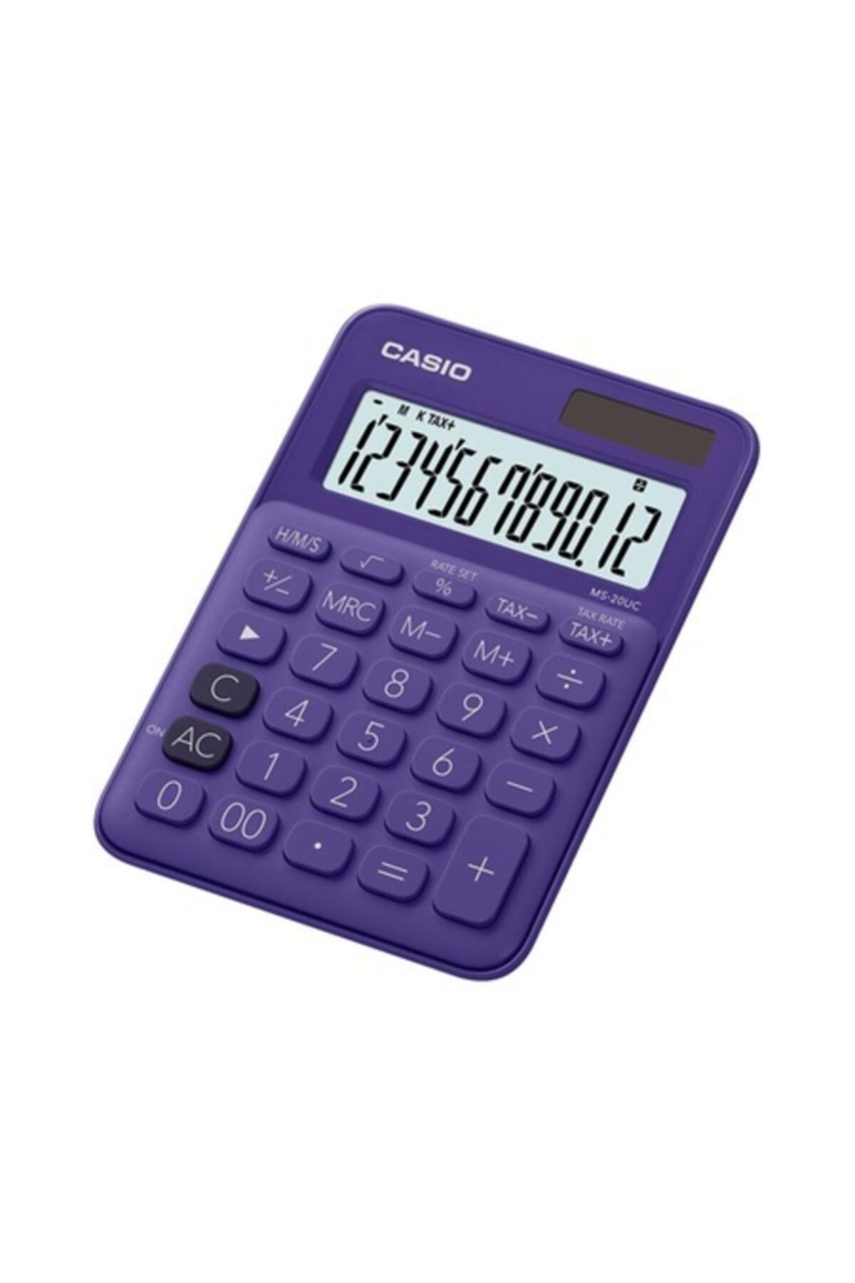 Ms-20uc-pl Renkli Masa Tipi 12 Hane Hesap Makinası