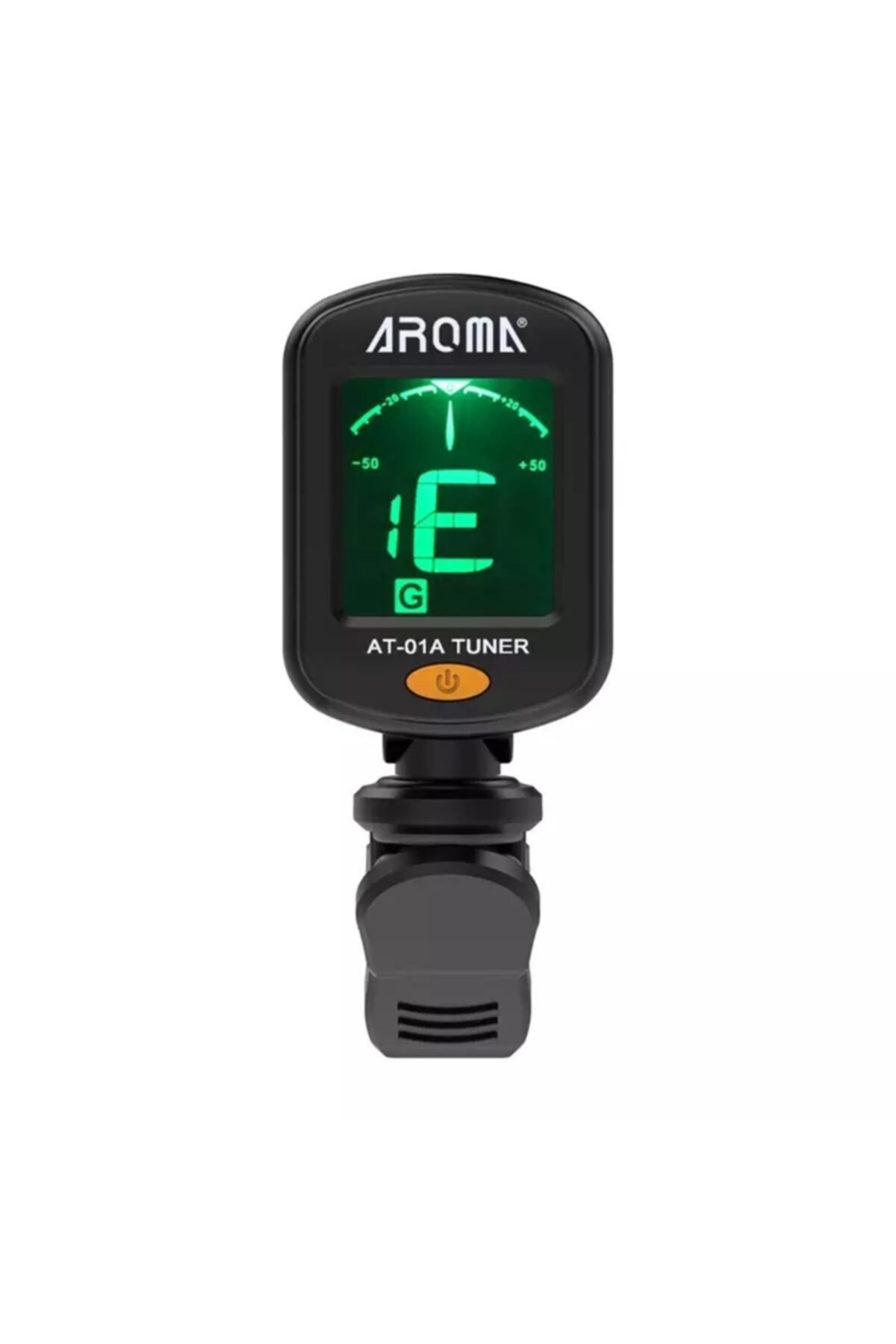 Aroma Kromatik Dijital Akort Aleti Bas Gitar Ukulele Keman Violin 2p At-01a Dijital Tuner
