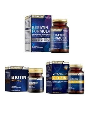 Saç Ve Tırnaklar Için Keratin + Biotin + Vitamin Max ntrsee27