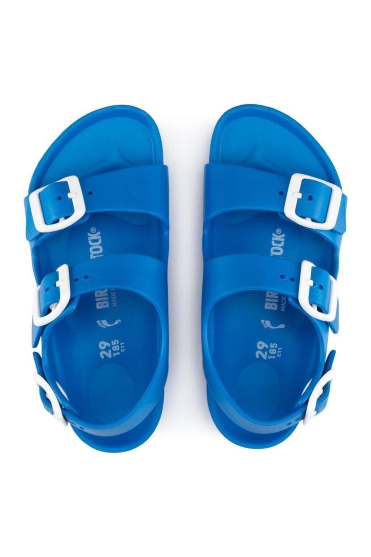 صندل بیرکن استاک پسرانه اوا آبی  راسته      کژوال/روزمره | Birkenstock ZNNE-Z01031 CN - تصویر 6