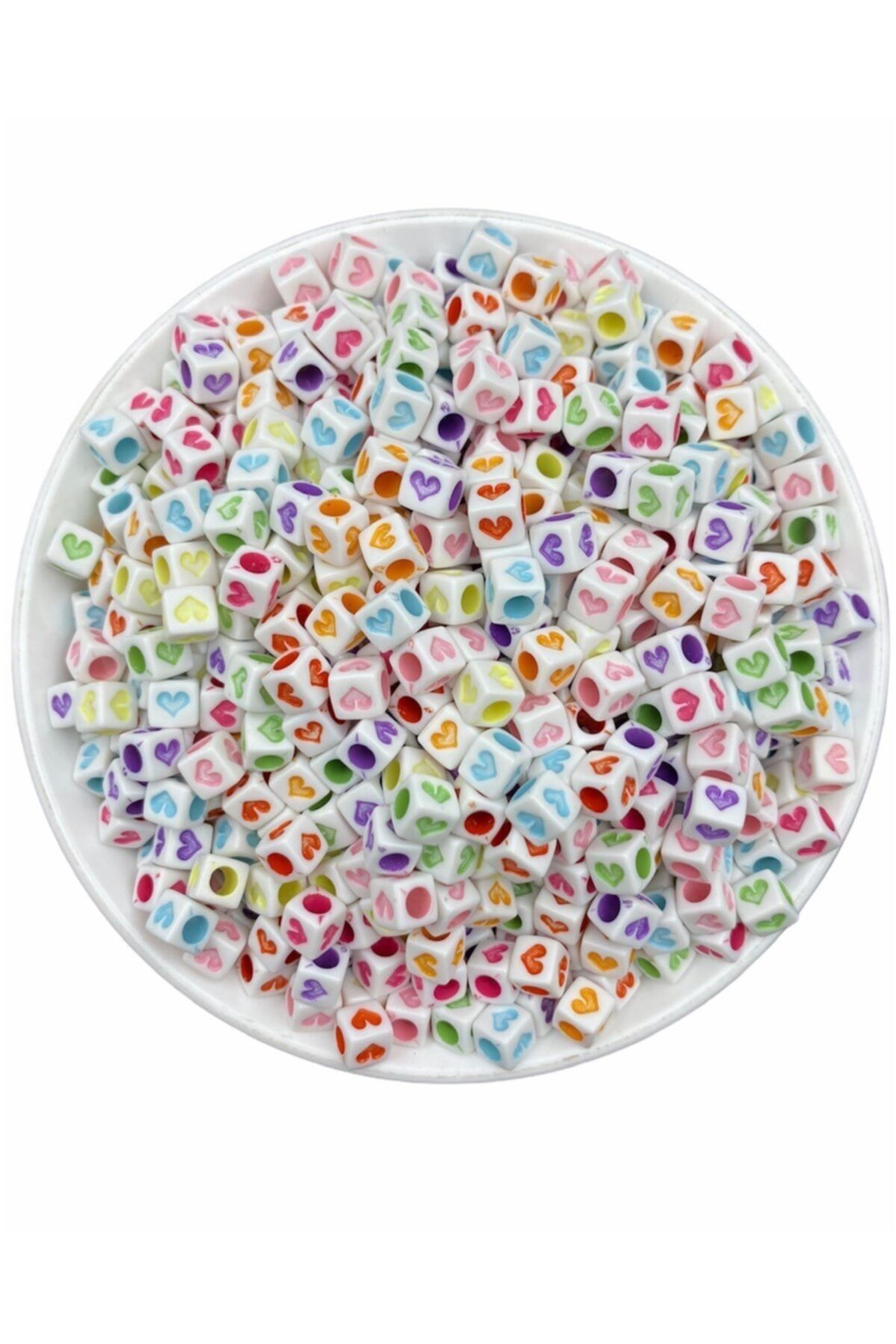 Heart beads 2025 for jewelry making