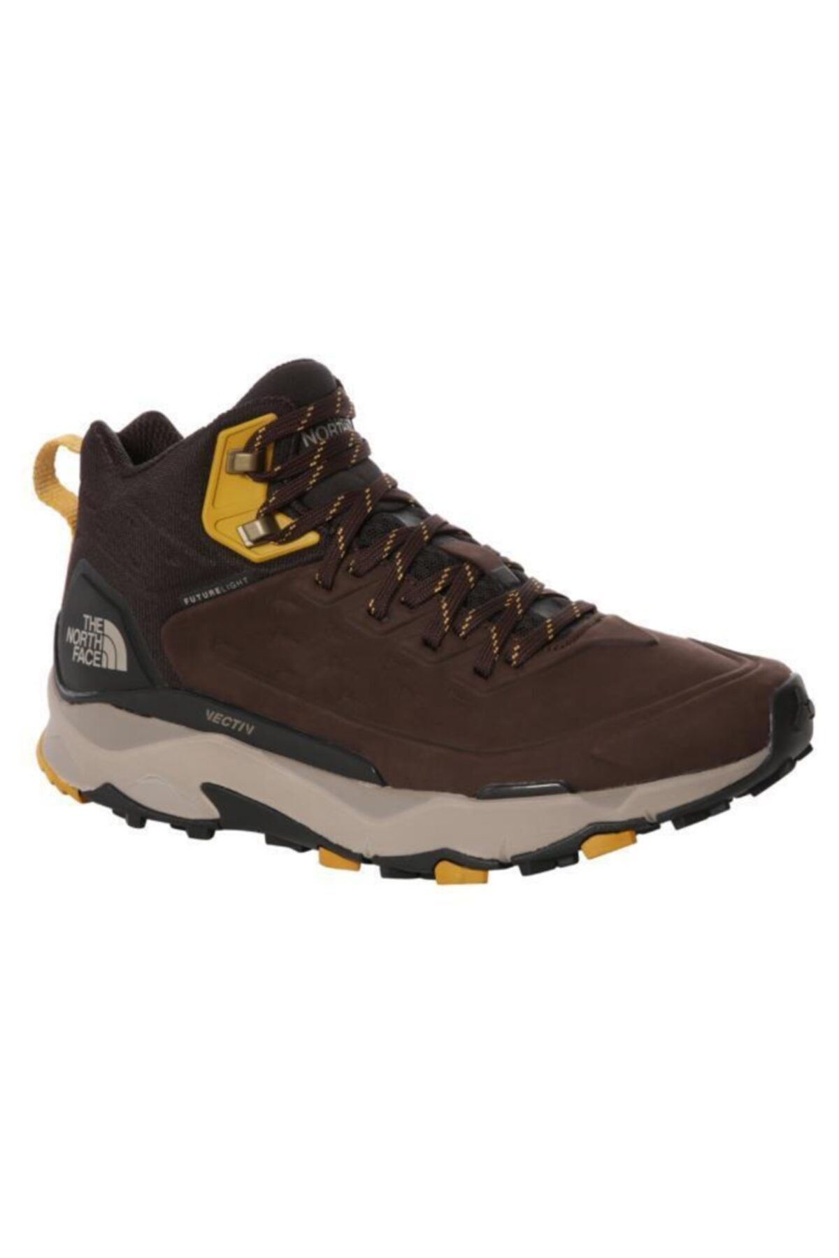 THE NORTH FACE Vectiv Exploris Mid Futurelight Leather Erkek Deri Bot Kahverengi