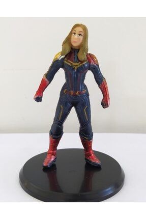 Avengers Endgame Captain Marvel Mini Action Figür Oyuncak Standlı 9 cm 9147