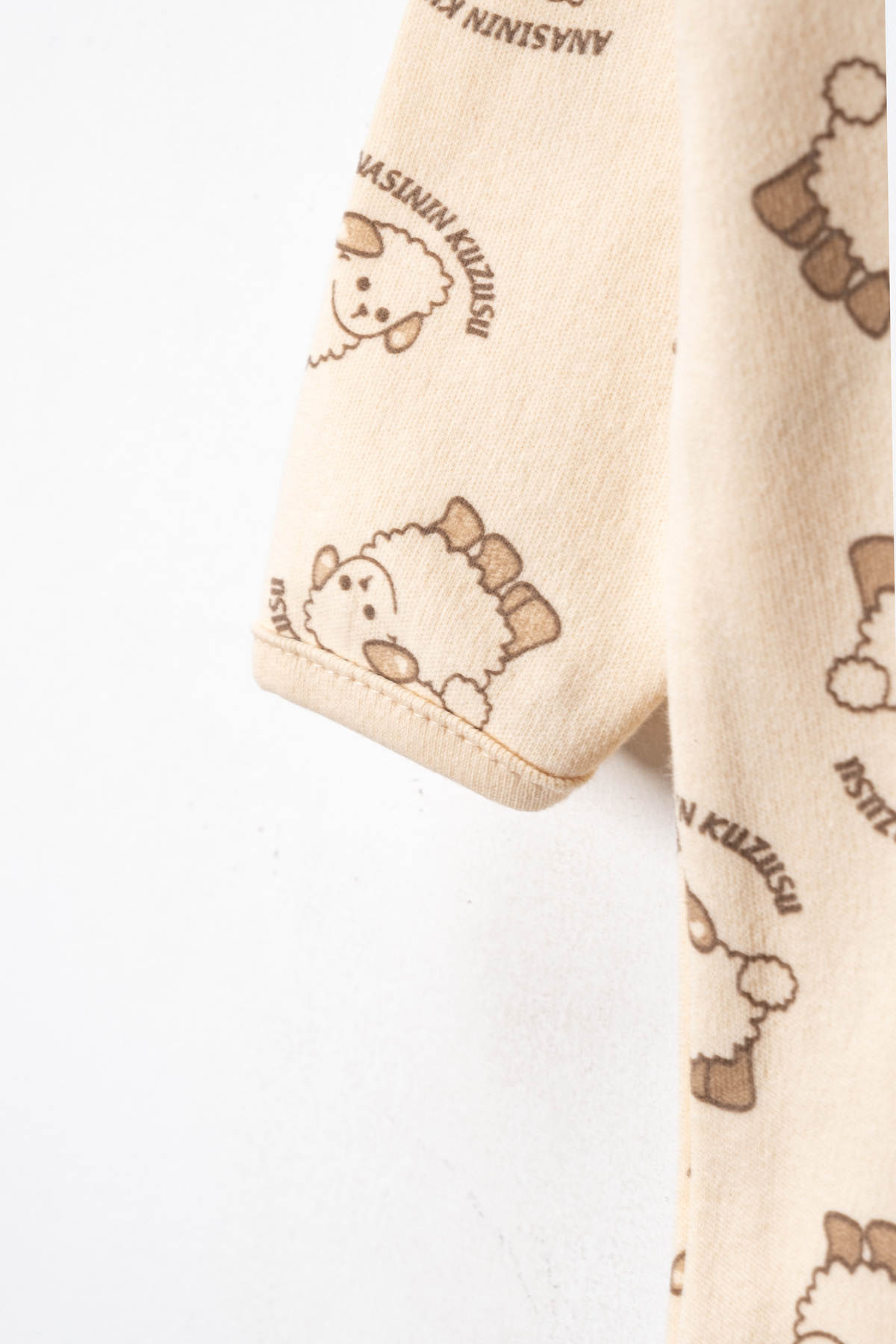 ENİA BABY Organik Kız Bebek desenli 3lü Tulum Takımı Yenidoğan kıyafet 9-12-18 ay 3lü Pamuklu 3 Parça fotoğrafı 5 (önizleme)