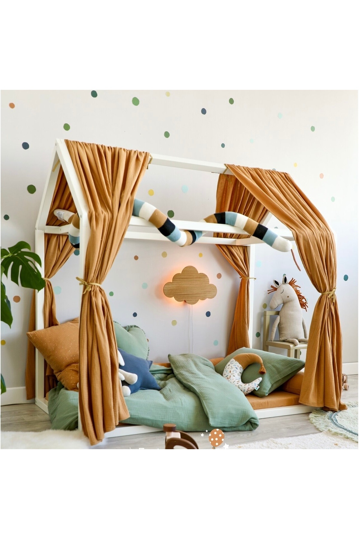 Hubb Cibinlik dekor bebek odası gölgelik çocuk odası montessori Cibinlik