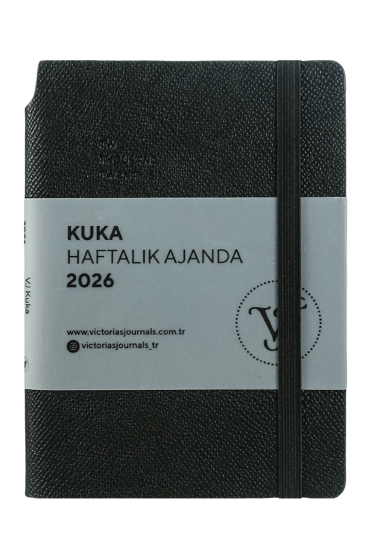Victoria's Journals Kuka 2026 Haftalık Cep Ajandası A6 (9x14 cm