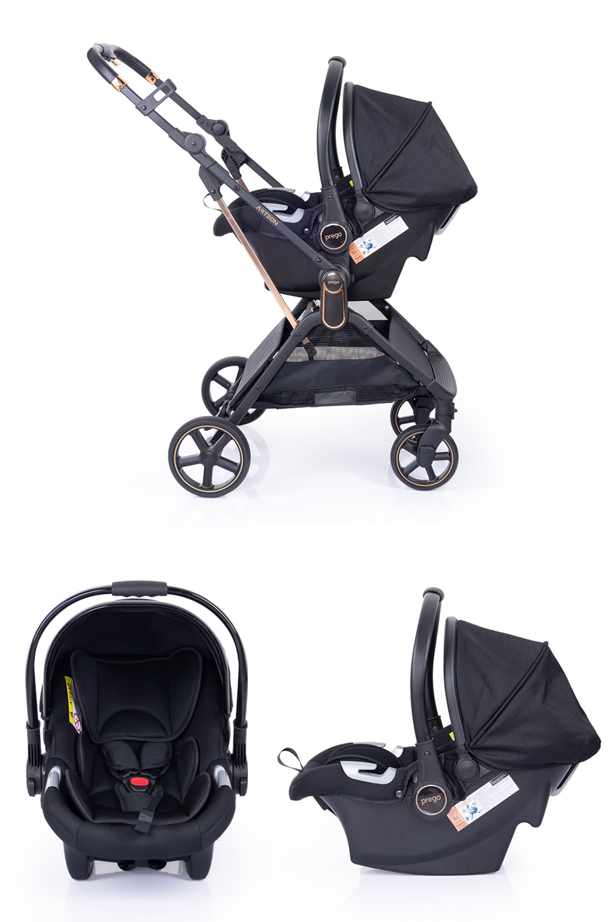 Prego Arteon Travel Sistem Bebek Arabası 2244 fotoğrafı 7 (önizleme)