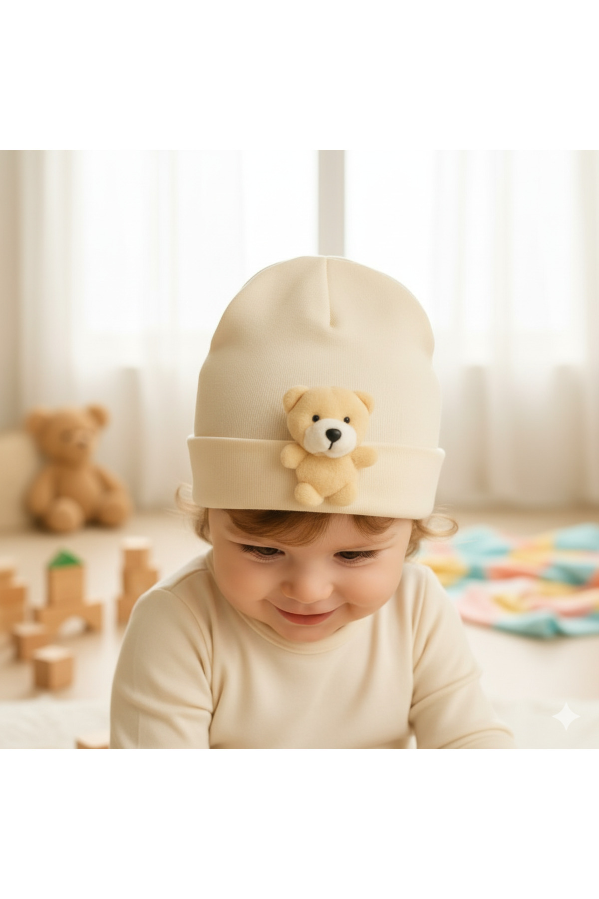 MİNİLOPPOO BEBEK ŞAPKA 0-24 AY fotoğrafı 2 (önizleme)