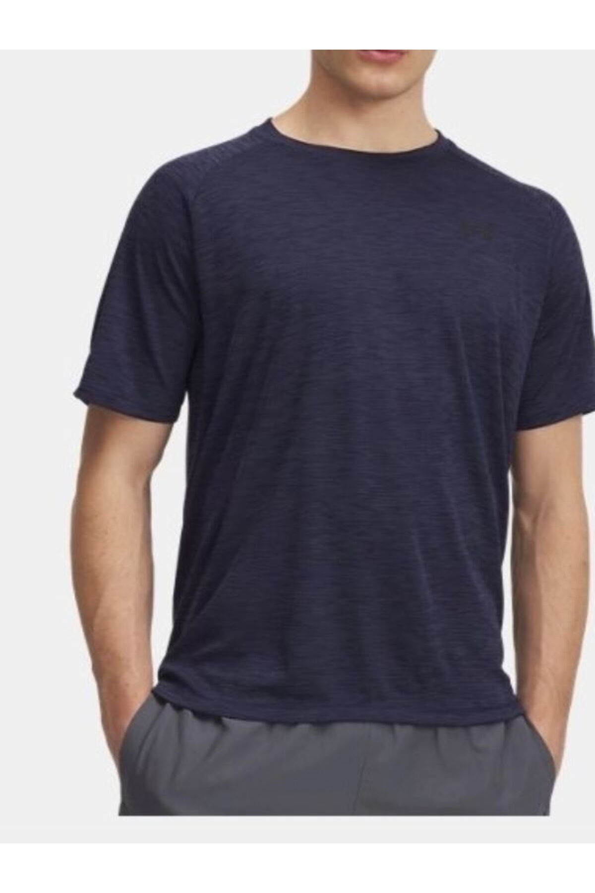 آندر آرمور تی‌شرت مردانه آندرآرمور مدل UA Tech Textured SS کد 1382796-044 مخصوص دویدن و تمرین