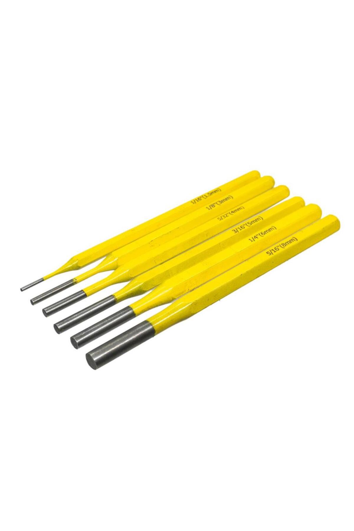 Titi 6015 Düz Pim Zımba Takımı 6 Parça - Fiyatı, Yorumları